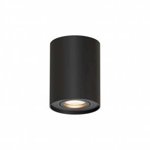 Lampa spot tuba natynkowa Leila 9,5cm H12,5cm czarna Yaskr