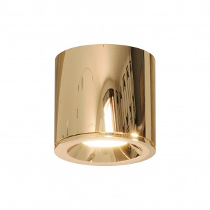 Lampa spot tuba do łazienki Luna 8cm H7,5cm złoty błyszczący Yaskr