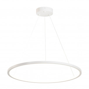 Lampa wisząca ring Ringa LED 60cm 3000K/3500K/4000K biała Yaskr