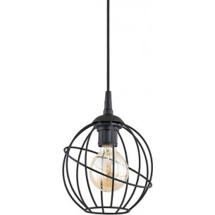 Orbita 19 black wire pendant lamp TK Lighting