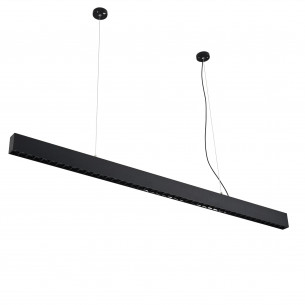 Lampa wisząca podłużna Sigi LED 3000K 36W 3932lm 120cm czarna Yaskr