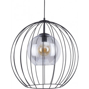 Universo 50 black wire pendant lamp TK Lighting