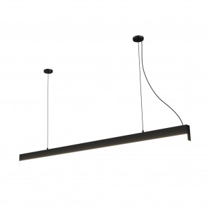 Lampa wisząca podłużna Sigi LED 3000K 36W 3169lm 120cm czarna Yaskr
