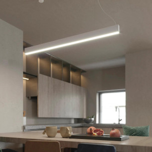 Lampa wisząca podłużna Sigi LED 3000K 36W 3402lm 120cm biała Yaskr