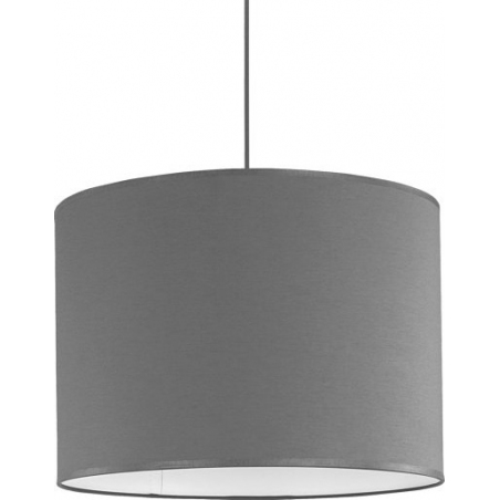 Mia 50 graphite pendant lamp with shade TK Lighting