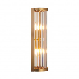 Kinkiet kryształowy glamour Exellent 45cm złoty Step Into Design