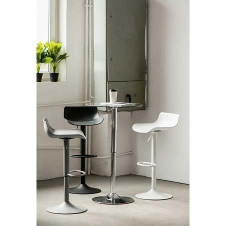 Bar One grey adjustable bar stool Simplet