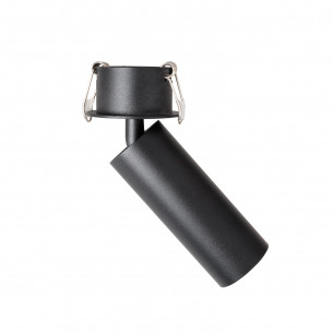 Reflektor sufitowy podtynkowy Halo C LED 3000K czarny MaxLight