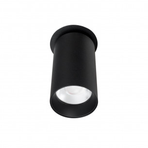 Reflektor sufitowy podtynkowy Halo D LED 3000K czarny MaxLight