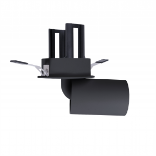 Reflektor sufitowy podtynkowy Halo F LED 3000K czarny MaxLight