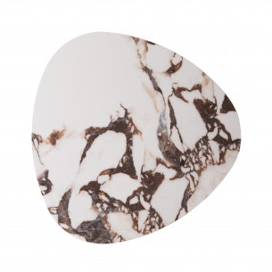 Kinkiet dekoracyjny marmurowy Marbles LED 20cm biały kamień MaxLight