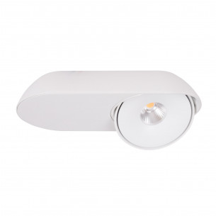 Reflektor sufitowy pojedynczy Vector LED 3000K 10W biały MaxLight