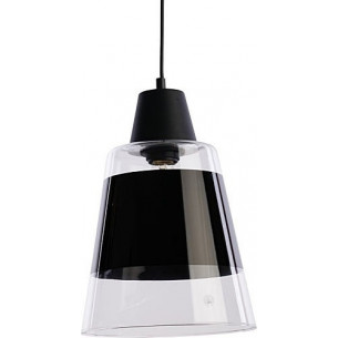 Trick 22 black glass pendant lamp TK Lighting