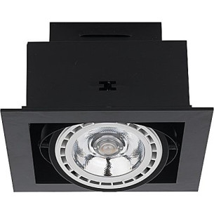 Oprawa podtynkowa Downlight 19cm czarna Nowodvorski
