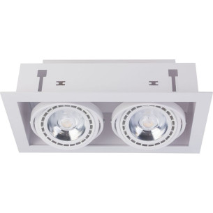Oprawa podtynkowa podwójna Downlight 35,4cm biała Nowodvorski