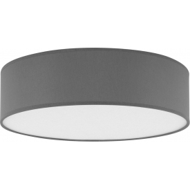 Rondo 60 graphite round ceiling lamp TK Lighting