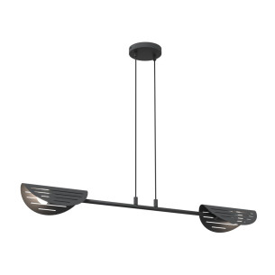 Lampa sufitowa ażurowa Saber II czarna Emibig