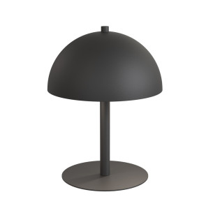 Lampa stołowa grzybek Mogu 18cm H24cm czarna Emibig