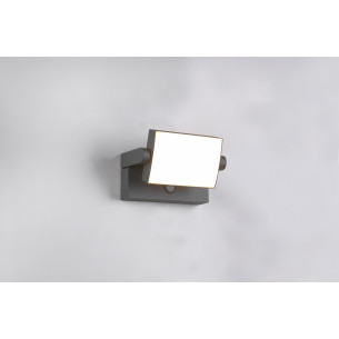 Kinkiet elewacyjny z czujnikiem ruchu Kansas LED IP54 antracyt Trio