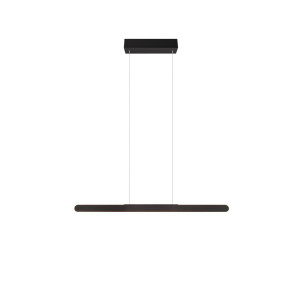 Lampa wisząca podłużna z regulacją światła Helios LED 100cm czarny mat Trio