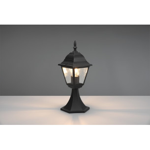 Latarnia ogrodowa zewnętrzna retro Livenza 39,5cm czarny mat Trio