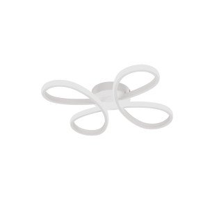 Plafon nowoczesny Fly LED 4000K 40cm biały Trio