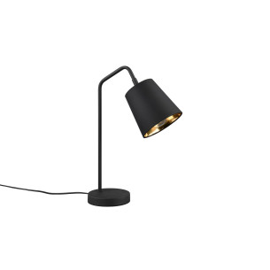 Lampa na biurko z abażurem Buddy czarna Reality