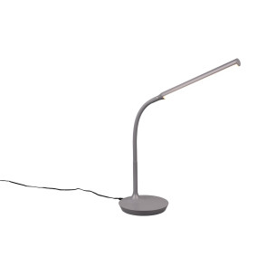 Lampa biurkowa z regulacją światła Toro LED szary Reality
