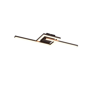 Plafon nowoczesny regulowany Viale LED 3000K 54,4cm czarny mat Reality