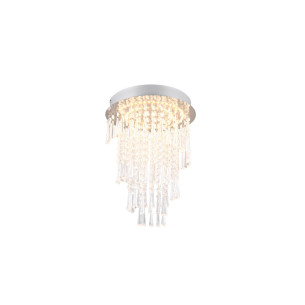 Żyrandol kryształowy sufitowy Pomp LED 2700-6500K 30cm Reality