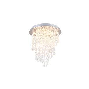 Żyrandol kryształowy sufitowy Pomp LED 2700-6500K 45cm Reality
