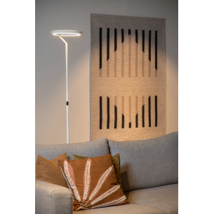 Lampa podłogowa z dotykowym ściemniaczem Celeste LED 174cm biała Lucide
