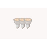 Zestaw żarówek 3x GU10 LED 5W 320lm 3000K biały Lucide