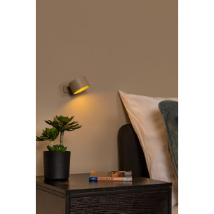 Lampa wielofunkcyjna - biurkowa/klips/kinkiet Jolan LED taupe Lucide