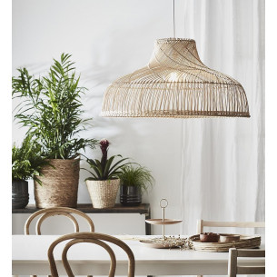 Stylowa Lampa wisząca boho Bali 70 Rattanowa Markslojd do salonu, sypialni i przedpokoju.