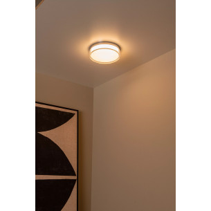 Plafon łazienkowy ze ściemniaczem i zmienną barwą światła Plano LED 2700K-4000K 23cm Lucide