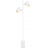 Twin white floor lamp with 2 lights Markslojd