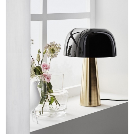 Blanca black glamour table lamp Markslojd