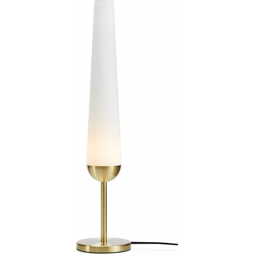 Bern brushed brass glass table lamp Markslojd