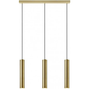 Ruben III gold tubes pendant lamp Markslojd