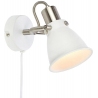 Alton white industrial wall lamp with switch Markslojd