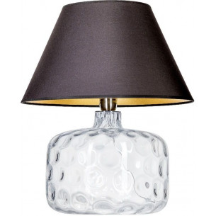 Paris black glass table lamp 4Concepts