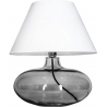 Stockholm Black white glass table lamp 4Concepts