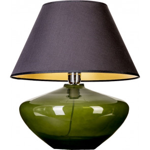 Madrid Green black glass table lamp 4Concepts