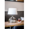 Haga Taupe white glass table lamp 4Concepts