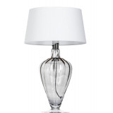 Bristol Transparent Black white glass table lamp 4Concepts Bristol Transparent Black white glass table lamp 4Concepts