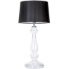 Versailles II black glass table lamp 4Concepts