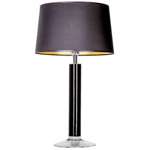 Little Fjord Black II black glass table lamp 4Concepts