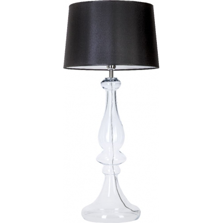 Louvre II black glass table lamp 4Concepts