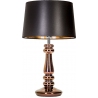 Petit Trianon Copper black glass table lamp 4Concepts
